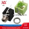 3.5 soquete de fone de ouvido de canal duplo com soquete de áudio de parafuso 180 graus vertical 3-soquete base de fone de ouvido de três polos
