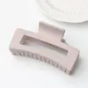 Pinza para el pelo de silicona de tamaño mediano, forma de tiburón, para el pelo, accesorio para el pelo, venta al por mayor, Amazon cuadrado translúcido transfronterizo europeo y americano