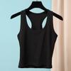 Camisola deportiva de tirantes fitness yoga chaleco sujetador ropa interior deportiva mujer Venta al por mayor