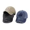 Gorra de Béisbol Vintage Bordada con Letra S 3D Estilo Retro Europeo y Americano Transfronterizo para Hombres y Mujeres con Diseño Único Desgastado