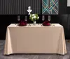 Toalha de mesa personalizada cetim toque de luxo leve toalha de mesa para conferência toalha de mesa para evento de banquete de salão mesa de sobremesa toalha de mesa para salão de beleza