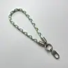 Correa tejida de poliéster de 7 mm para teléfono con hebilla en forma de corazón, correa de muñeca anti-pérdida, pulsera para botella de agua, llavero, correa para cámara, correa de muñeca