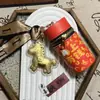 Chaveiro de Ouro Puro 999, Fique Rico Instantaneamente, Penduricalhos para Bolsas de Balde e Decorações de Carro, Presentes para Amigos