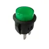 Interruptor de Botón Pulsador de Bloqueo Automático Redondo de Cuatro Pines 16A/De Alta Calidad/Con Luz/Plástico del Fabricante/En Stock