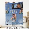Nuevo transfronterizo Talyor Swif t cantante Taylor elemento franela impresión digital manta funda manta personalizado