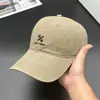 Símbolos Geométricos 25 Gorras de Béisbol Bordadas Retro Coreanas Nuevas para Mujeres, Gorras de Visera Casuales y Versátiles para Protección Solar para Hombres y Parejas