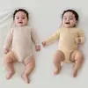 Macacão para Bebê Recém-Nascido Estilo Primavera e Outono, Roupa de Peça Única para Bebê, Macacão Triângulo para Bebê Recém-Nascido Primavera e Outono