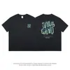 Camisetas Blancas Personalizadas de Manga Corta para Hombre, Marca Trendy Estampada, Camiseta de Manga Corta Holgada Estilo Coreano Chic para Verano I