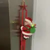 Brinquedo Elétrico do Papai Noel que Sobe em Contas e Escadas, Papai Noel Subindo pela Chaminé, Presente de Natal Criativo