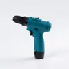 Furadeira de Mão Multifuncional 12V para Comércio Exterior Furadeira de Pistola Doméstica Parafusadeira Elétrica Transfronteiriça de Duas Velocidades Sem Fio a Bateria de Lítio