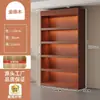 Estantes de Madera, Estantes para Tabaco y Alcohol, Gabinetes de Exhibición de Té Combinados de Pared para Supermercado, Libreros Sencillos, Gabinetes de Exhibición de Múltiples Niveles