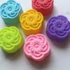 Fornecimento Direto da Fábrica molde de silicone de flor 5cm flor pingpengcao nuphar pumilum molde de gelatina bolo