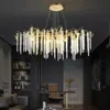 [Personalizado] Lámpara de Techo de Cristal Moderna de Lujo para Pasillo, Lámpara de Rama para Comedor, Iluminación Personalizada de Gama Alta Francesa para Dormitorio