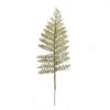 Serie de polvo dorado hojas de Navidad fábrica directa transfronteriza decoración de árbol de Navidad diseño de escena hojas de pavo real hojas de polvo dorado