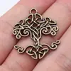 32X27Mm 3.6g Plata Antigua DIY Accesorios para Collar Calavera Nudo Celta Árbol de la Vida Colgante