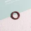 Chaveiro de Argola Cor de Tinta de Cozimento Fivela de Mola Conexão de Abertura Fivela de Cartão Pingente Ornamento DIY Manual Argola