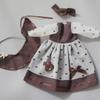 Boneca Barbie Vestir Inocência Infantil 30cm Roupas de Boneca 6 Cent Roupas de Boneca BJD Saia de Boneca Costura Antiga Chinesa