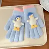 Guantes Infantiles Star Dew, Engrosados para Otoño e Invierno, Cálidos, para Niñas y Bebés, con Bordado de Dibujos Animados, Lindos