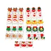 Teclado 3D de desenho animado com tema de Natal botão antiestresse botão decorativo DIY personalizado brinquedo antiestresse