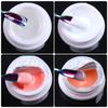 Gel Popular para Alongamento de Unhas Transfronteiriço, Alongamento Rápido com Bandeja Sem Papel, Unha de Gel UV Removível