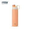 Tyeso nueva botella deportiva para exteriores de gran capacidad taza de conservación de calor de doble acero inoxidable taza de agua de alto valor de color
