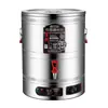 Olla de Cocina Aislada de Doble Capa de Acero Inoxidable Personalizada, Olla Aislada Comercial de Acero Inoxidable, Calentador de Agua Eléctrico de Gran Capacidad