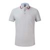 Polo de verano 2020 para hombre, nuevo, de manga corta, con solapa y cuentas, de algodón puro, ajustado, de manga corta, moderno y de moda.