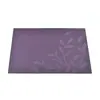 Mantel Individual Teslin Color Mantel Individual Occidental Mantel Individual de PVC Mantel para Tazón Hotel Mantel Individual Rectangular Mantel Individual Jacquard