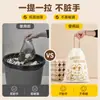 Bolsas de basura engrosadas con doble cordón y cierre automático para el hogar, cocina, dormitorio, estudiantes, paquete económico, multi-rollo, gran capacidad, PE transparente