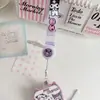 Série M Yoshiki Kawaii Transparente Retrátil Desenho Animado Passe de Ônibus Infantil Pegar/Desembarcar Crachá Jardim de Infância Identidade Escolar Porta-Cartão Retrátil