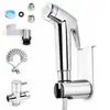 Conjunto de Bidê Transfronteiriço Pistola de Spray para Vaso Sanitário Limpeza de Banheiro Bidê para Traseiro Bico de Spray para Vaso Sanitário Chuveiro