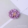 Fabricante Materiais DIY Feito à Mão Flor de Tecido Acessórios Grampo de Cabelo Aro de Cabelo Trança Natal Estame Joias Atacado Flores