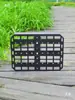 Porta-maletas laterales para motocicleta, Montaje en el tanque de combustible, Soporte lateral modificado para bolsa, Placa táctica para colgar, Estante para panel lateral de vehículo eléctrico