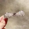 Pinzas para el cabello de pedrería brillante de lujo estilo coreano Dongdaemun Primavera 2026 para mujer, Colección de accesorios para el cabello de la frente