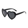 3462 Gran Venta Polarizados Corazón de Melocotón Corazón Gafas de Sol Exportación Transfronteriza Europea y Americana Fiesta Amazon Tinta de Moda Uv400