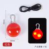 Suministros para mascotas luz LED recargable para mascotas nocturna anti-pérdida advertencia intermitente colgante punto suministro directo de fábrica