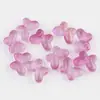 Miçangas de Borboleta Esmaltadas em Degradê Miçangas Soltas de Vidro Acessórios para Fazer Grampo de Cabelo DIY Artesanal Pulseira Colar Joias para Orelha