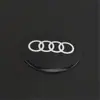 Adecuado para Etiquetas de Tapacubos de Audi Modificado 56 mm/65 mm Pegatina de Logo para Tapacubos Central de Rueda