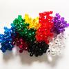 Pizarra de succión de plástico de color transparente fuerte chincheta magnética fuerte chincheta magnética pizarra blanca partícula magnética pegatina de refrigerador cristal pequeño