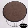 Cojín de lino cojín redondo cojín para taburete de estudiante cojín para silla cojín para taburete redondo taburete de bar cojín para silla de comedor larga cuadrado antideslizante resistente al desgaste