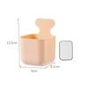 Caja de almacenamiento con absorción magnética Nachuan, para colgar en la pared del refrigerador, pequeña, sin agujeros, con pieza magnética