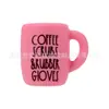 Taza Hongzhou Perlas de Transferencia de Agua Silicona Accesorios DIY Mordedores para Bebé Perlas Sueltas Venta al por Mayor en Stock
