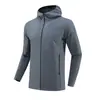 Jaqueta Softshell, Jaqueta de Corte Justo, Top Esportivo com Capuz para Exterior, Jaqueta Cardigan para Acampamento, Caminhada, Esportes ao Ar Livre, Montanhismo
