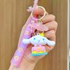 Chaveiro Sanrio Novo Atacado Cachorro de Orelha Grande Boneco de PVC Pingente Desenho Animado Pingente de Carro Máquina de Chicletes Presente