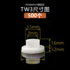 Arruela de nylon tipo T, arruela de plástico para parafuso, grânulo isolante em forma de T, bucha escalonada côncava-convexa, M2, M4, M6, M8, M10, M12