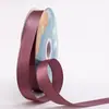 Cinta de Poliéster de Color Sólido, Rollo Grande de 2.5 cm, Cinta para Frutas, Cinta Floral, Cinta para Repostería, Cinta para Empaquetar Cajas de Regalo con Flores