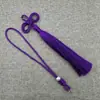 Colgante Conmemorativo de Xiangfei con Nudo de la Paz + Borla de Doble Nudo de Oreja 12cm Borla Insignia Acrílica Colgante Decoración Hecha a Mano