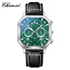 Reloj marca Chenxi multifuncional de cuarzo con diseño hueco, calendario, función luminosa, cronógrafo, reloj para hombre, venta al por mayor desde el fabricante