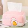 Caixa de papel de pelúcia de patinho fofo Caixa de papel Cole pato Caixa de papel toalha Parker papel de guardanapo Presente de atividade da empresa