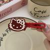 Nuevo Dibujo Animado Pinza para el Cabello Gato Rojo Estilo Japonés Lindo Dulce Niña Clip Lateral Pinza de Pico de Pato Pinza para el Cabello Accesorios Accesorios para el Cabello